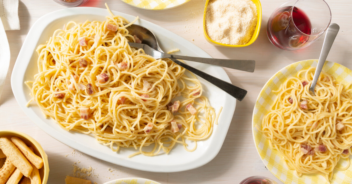 Il 6 aprile è il #CarbonaraDay: prepara la pasta alla carbonara con Bimby®!