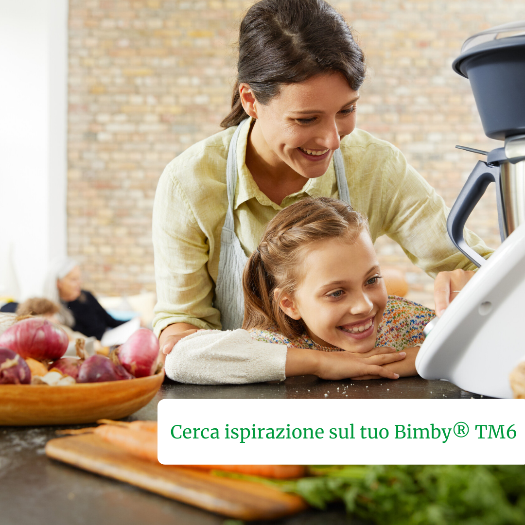 Ricette personalizzate: nuova funzione su Bimby® TM6