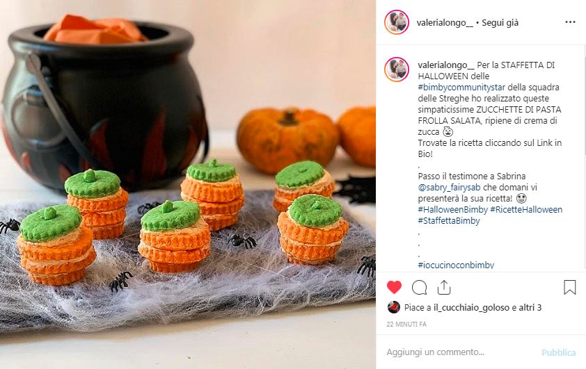 Staffetta di Halloween delle Bimby Community Star: tante ricette con la zucca per voi!