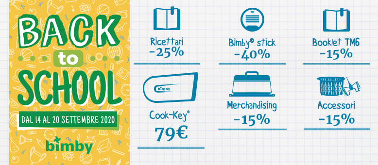 Promozione Back to School - tanti articoli scontati fino al 